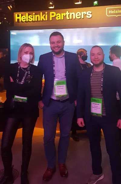 Fundadores en Slush, Finlandia